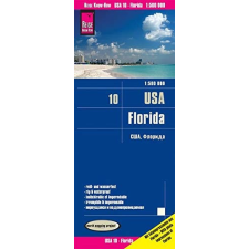 Reise Know-How USA 10. Florida térkép Reise 1:500 000 térkép