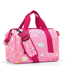 Reisenthel ALLROUNDER M KIDS pink, betű és állat mintás közepes utazótáska gyerekeknek IX3066 gyerek hátizsák, táska
