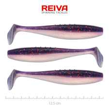 Reiva Flat Minnow shad 12,5cm 3db/cs (Purple Pearl) csali