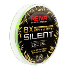 Reiva Silent fluo green 135m fonott zsinór - 0,08mm horgászzsinór