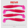 Reiva Zander Power Shad 10cm 4db/cs /Pink-Flitter/ (9901-105)