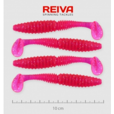 Reiva Zander Power Shad 10cm 4db/cs /Pink-Flitter/ (9901-105) csali