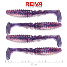 Reiva Zander Power Shad 10cm 4db/cs (Purple Pearl) csali