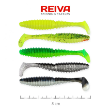 Reiva Zander Power Shad 8cm 5db/cs (5szín) csali