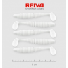 Reiva Zander Power Shad 8cm 5db/cs /Fehér/ (9901-801)