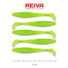 Reiva Zander Power Shad 8cm 5db/cs (neonzöld-csillám)