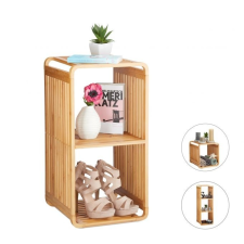 Relax Bambusz polcos szekrény 64,7 x 33 x 33 cm fürdőszoba bútor