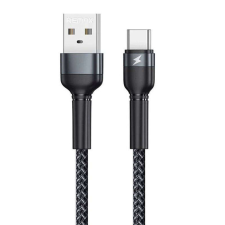 REMAX Cable USB-C Remax Jany Alloy, 1m, 2.4A (black) kábel és adapter