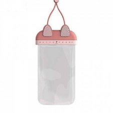 REMAX Cattie vízálló telefontartó rózsaszín (RT-W4 Pink) tok és táska