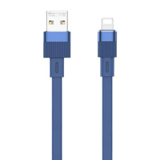 REMAX Flushing USB-A - Lightning kábel 2.4A 1m kék (RC-C001 A-L blue) (RC-C001 A-L blue) kábel és adapter