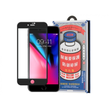 REMAX GL-27 iPhone 7 Plus iPhone 8 Plus (5,5&quot;) fekete 3D előlapi üvegfólia mobiltelefon kellék