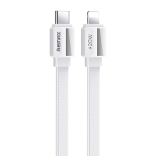 REMAX Platinum Pro USB-C - Lightning kábel 20W 1m fehér (RC-C050 White) kábel és adapter