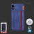 REMAX Proda Carter iPhone X XS (5,8") kék bankkártya tartós hátlap tok