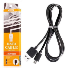 REMAX RC-06 MicroUsb 1m fekete kábel és adapter