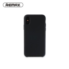 REMAX RM-1613 iPhone XS Max (6,5&quot;) szilikon tok, hátlap tok, fekete, matt tok és táska