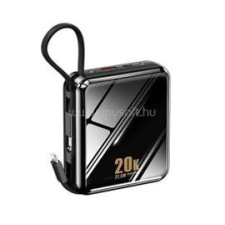 REMAX Sucha Series gyorstöltő Powerbank 10000mAh (fekete) (RPP-285_BLACK) power bank