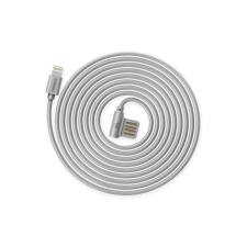 REMAX Töltő és adatkábel USB/Lightning csatlakozóval Remax Rayen RC-075I ezüst kábel és adapter