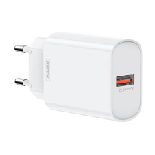 REMAX Wall charger Remax, RP-U72, USB, 22.5W (white) mobiltelefon kellék