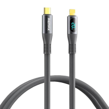 REMAX Zisee USB-C - Lightning kábel 20W 1.2m szürke (RC-C031) kábel és adapter