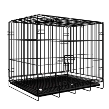 Rena Acél kutyaketrec "S" 60*44*51 szállítóbox, fekhely kutyáknak