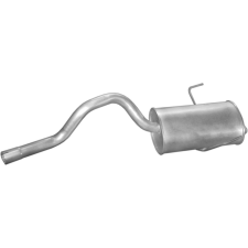  Renault hátsó kipufogódob K21_297ALU autóalkatrész