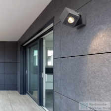Rendl BORA fali lámpa antracitszürke 230V LED 6W 44° IP54 3000K R12578 világítás