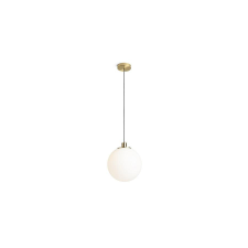 Rendl BOULDER 30 függő lámpa tiszta üveg/fekete 230V LED E27 15W világítás