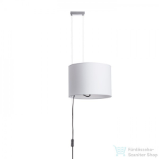 Rendl BROADWAY állítható magasságú függeszték fehér króm 230V E27 42W R11989 világítás