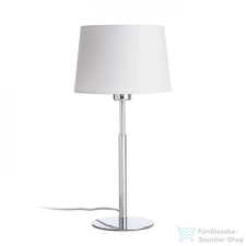 Rendl BROADWAY asztali lámpa fehér króm 230V E27 42W R11986 világítás