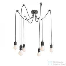 Rendl CINDY VI függő lámpa fekete 230V E27 6x42W R12054 világítás