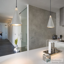 Rendl HEIDI függő lámpa beton/fa 230V E27 28W R12380 világítás