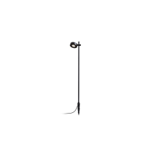 Rendl KATONA állólámpa / leszúrható spot lámpa fekete 230V LED 7W 70° IP54 3000K kültéri világítás