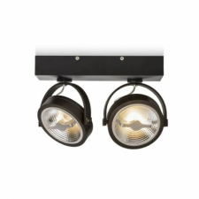 Rendl KELLY LED II DIMM fali lámpa fekete 230V LED 2x12W 24° 3000K világítás