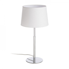 Rendl Light BROADWAY asztali lámpa fehér króm 230V E27 42W világítás