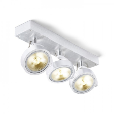 Rendl Light KELLY III fali lámpa szálcsiszolt alumínium 230V/12V G53 3x50W világítás
