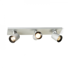 Rendl Light KENNY III felületre szerelhető szálcsiszolt alumínium/fekete 230V GU10 3x35W világítás