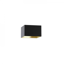 Rendl Light TEMPO 30/19 lámpabúra Polycotton fekete/arany fólia max. 23W világítás