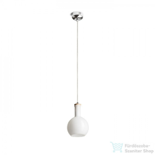 Rendl PULIRE RD függő lámpa opál üveg/fa/króm 230V E14 28W R12664 világítás
