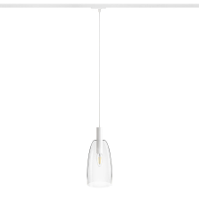  RENDL R13963 BELLINI Egyáramkörös rendszerek, 1Á függőlámpák fehér átlátszó üveg világítás