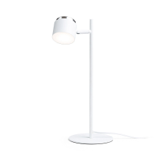  RENDL R14274 NOVA LED asztali lámpa, dolgozólámpa fehér króm/opálakril világítás