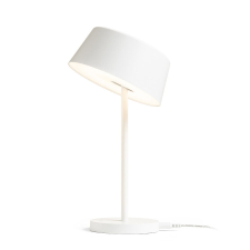  RENDL R14286 PRAHA LED asztali lámpa, dekoratív fehér világítás