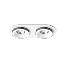 Rendl RENDL R14571 SHARM LED mennyezeti lámpa, készlet fehér fekete króm világítás