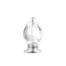 Renegade Glass - Knight Análplug - átlátszó anál