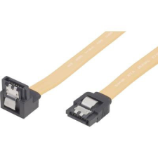 Renkforce SATA II merevlemez csatlakozókábel, hajlított dugóval [1x SATA alj, 7 pólus - 1x SATA alj, 7 pólus]0,5 m sárga renkforce kábel és adapter