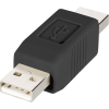 Renkforce USB 2.0 adapter A-dugó/A-dugó, Renkforce (RF-4079673)