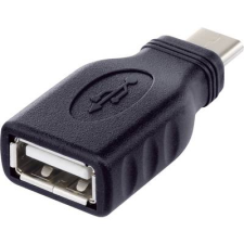 Renkforce USB 2.0 átalakító, USB C típusú dugóról A típusú aljra OTG funkcióval, Renkforce (RF-4279524) kábel és adapter