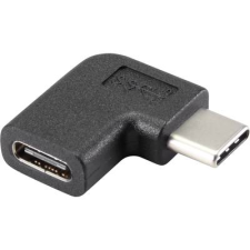 Renkforce USB 3.1 (Gen 2) Átalakító [1x USB-C™ dugó - 1x USB-C™ alj] 90°-ban jobbra hajlított (RF-4410232) kábel és adapter