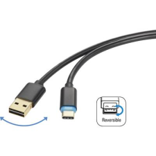 Renkforce USB C 2.0 gyorstöltő kábel, 1 m, renkforce (RF-4758090) kábel és adapter