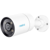 Reolink ColorX P320X /4MP/H264/30m fehérfény/kétirányú hang/IP67/IP PoE Full-Color csőkamera, fehér
