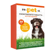  Repeta csonterősítő tabletta kutyák részére 50 db vitamin, táplálékkiegészítő kutyáknak